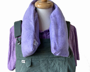 Flaxseed & Lavender Neck Wrap (Purple)